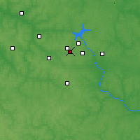 Nearby Forecast Locations - Uzłowaja - mapa
