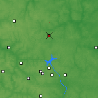 Nearby Forecast Locations - Wieniow - mapa