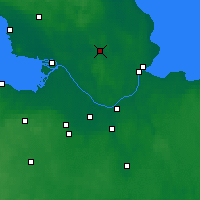 Nearby Forecast Locations - Wsiewołożsk - mapa