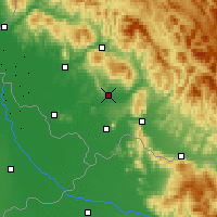 Nearby Forecast Locations - Irszawa - mapa