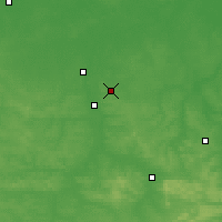 Nearby Forecast Locations - Kiwerce - mapa