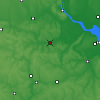 Nearby Forecast Locations - Korsuń Szewczenkowski - mapa