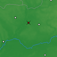 Nearby Forecast Locations - Szczors - mapa