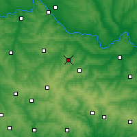 Nearby Forecast Locations - Kadyjewka - mapa