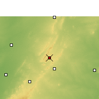 Nearby Forecast Locations - Adźmer - mapa
