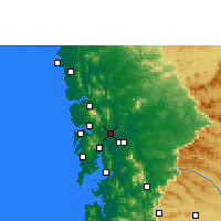 Nearby Forecast Locations - Bhiwandi - mapa