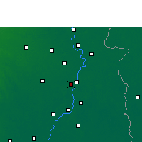 Nearby Forecast Locations - Chandernagore - mapa