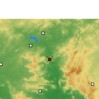 Nearby Forecast Locations - Rurkela - mapa