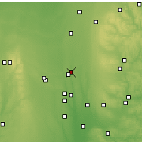 Nearby Forecast Locations - Mount Gilead - mapa