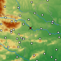 Nearby Forecast Locations - miejska Ptuj - mapa