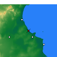 Nearby Forecast Locations - Susa - mapa