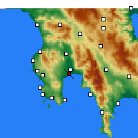 Nearby Forecast Locations - Mesini - mapa
