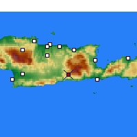 Nearby Forecast Locations - Wianos - mapa