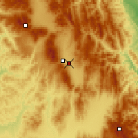 Nearby Forecast Locations - Miercurea-Ciuc - mapa