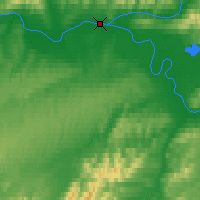 Nearby Forecast Locations - Tanana - mapa