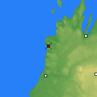 Nearby Forecast Locations - Frankfort - mapa