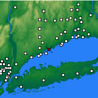 Nearby Forecast Locations - Westport - mapa
