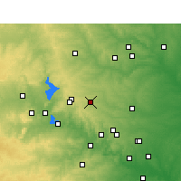 Nearby Forecast Locations - Bertram - mapa
