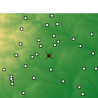 Nearby Forecast Locations - Lockhart - mapa