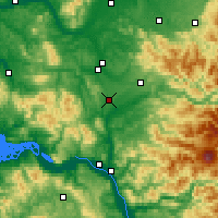 Nearby Forecast Locations - Winlock - mapa