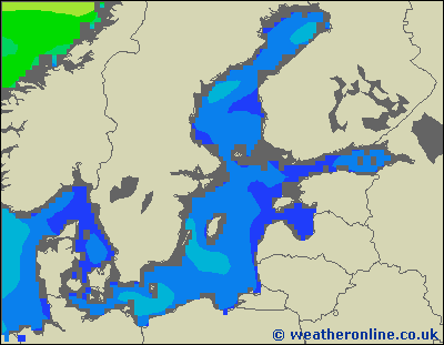 Morze Bałtyckie SE - wysokości fali morskiej - nie., 27.05. 08:00 CEST