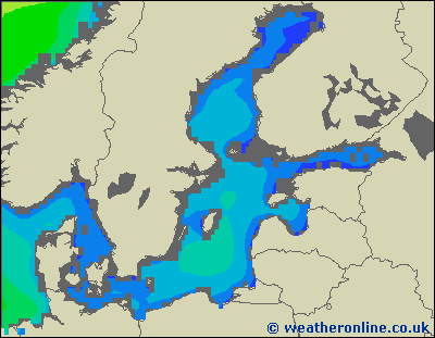 Morze Bałtyckie SE - wysokości fali morskiej - wto., 21.05. 08:00 CEST