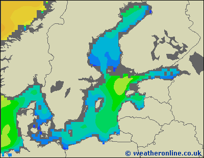 Przegląd - wysokości fali morskiej - wto., 28.01. 07:00 CET