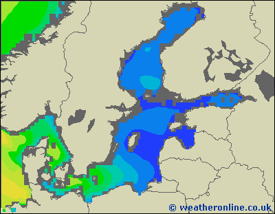 Morze Bałtyckie SE - wysokości fali morskiej - pt., 05.06. 02:00 CEST