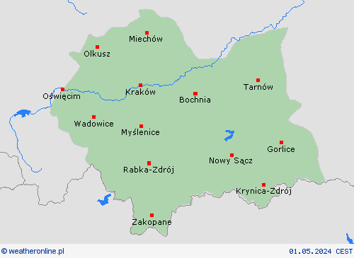   Polska mapy prognostyczne