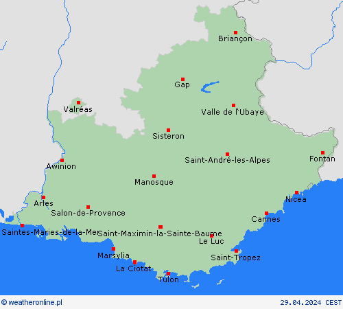 mapa prognostyczna